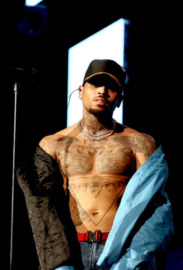 Chris Brown performs at 2018 BET Experience Staples Center Concert, sponsored by COCA-COLA, at L.A. Live on June 22, 2018 in Los Angeles, California.